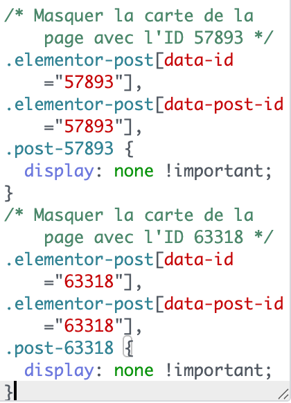 CSS ADDITIONEL